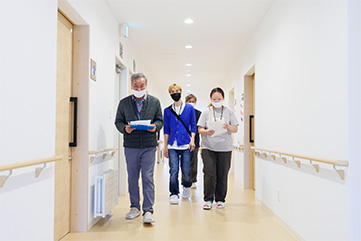 職業体験も積極的に受け入れしています