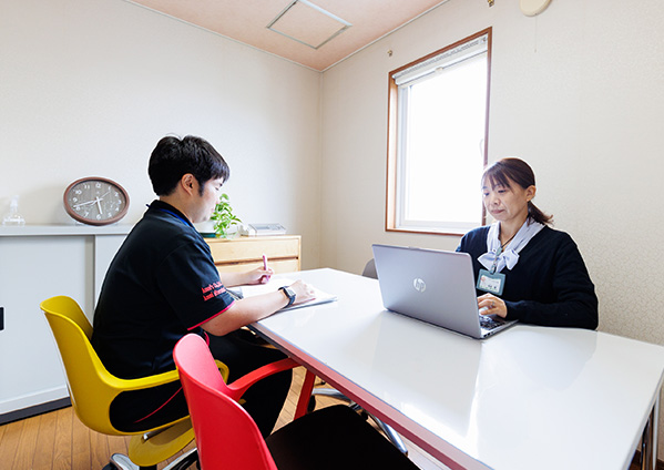 あんみワークス内でのお仕事のイメージ